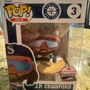 Funko Pop! J.P. Crawford with Blue and Brown Accents